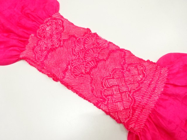 JAPANESE KIMONO / SHIBORI OBIAGE